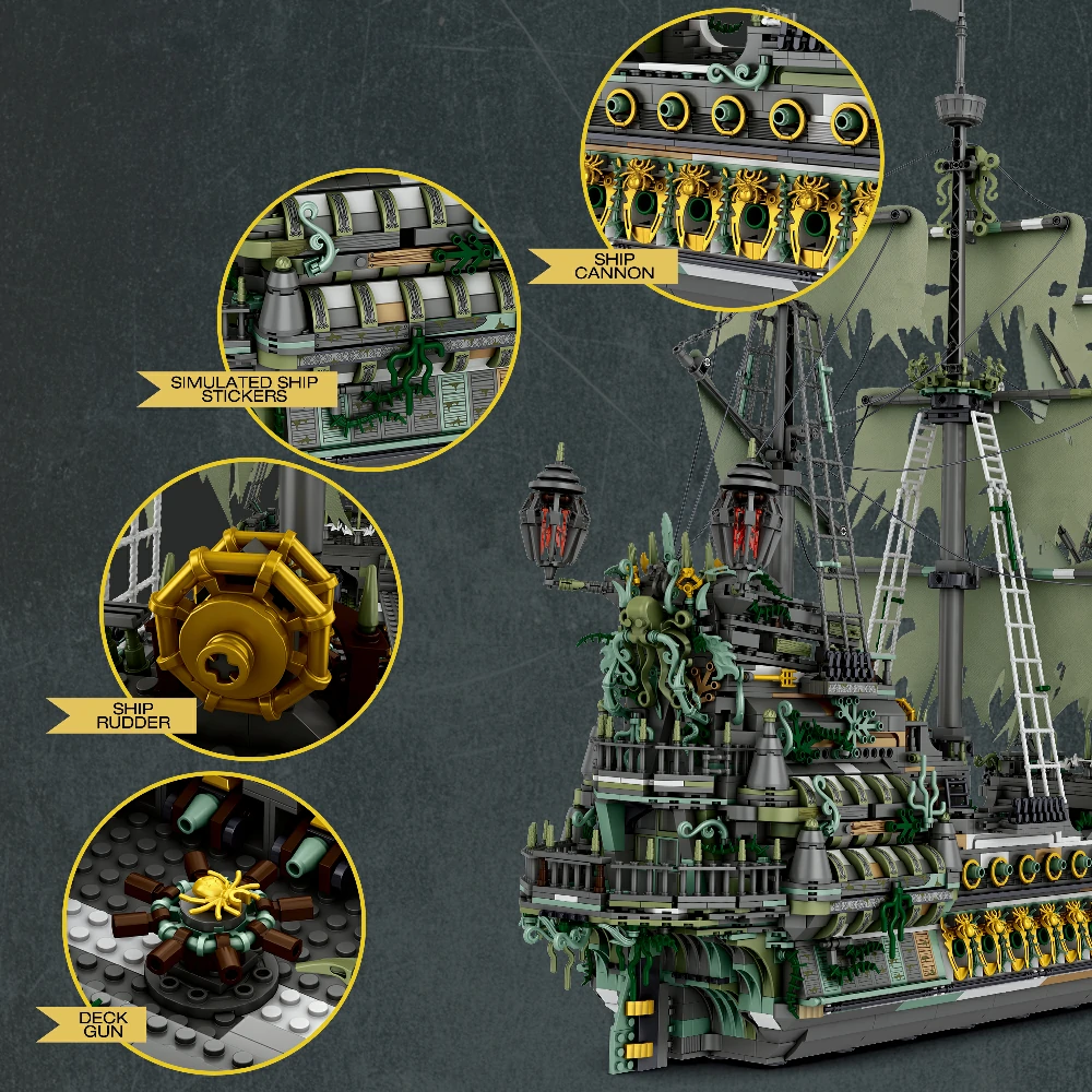 Reobrix 66037 Flying Dutchman Toy Set