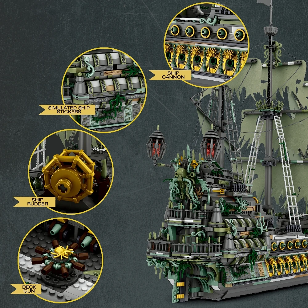Reobrix 66037 Flying Dutchman Toy Set