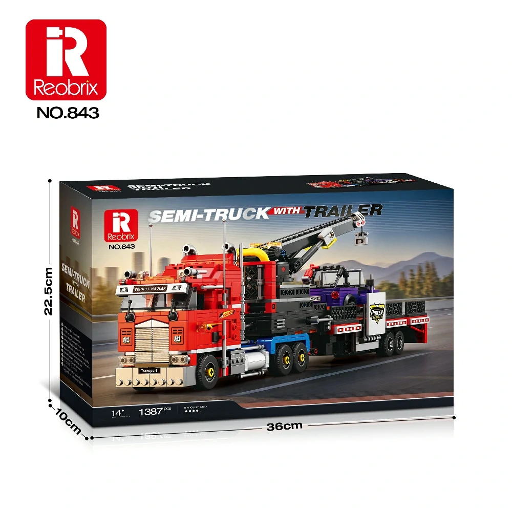 Semi Truck With Trailer