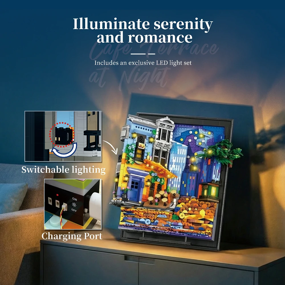 Cafe Terrace At Night