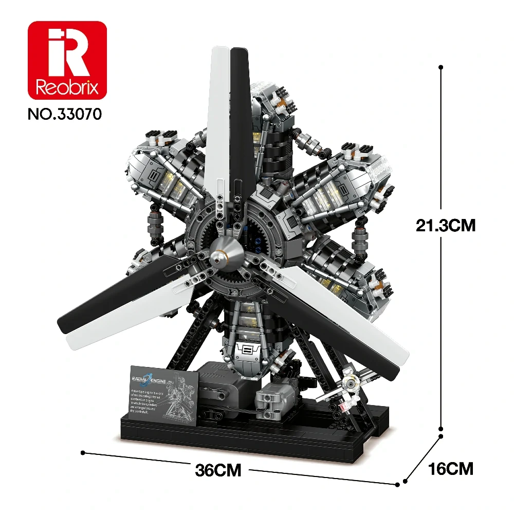 Radial Engine (With Motor)