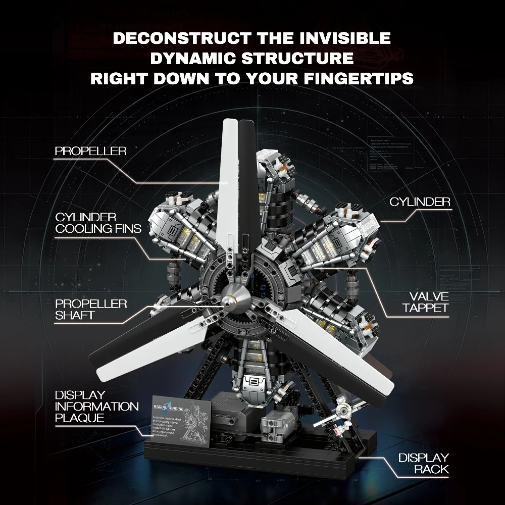 Radial Engine (With Motor)