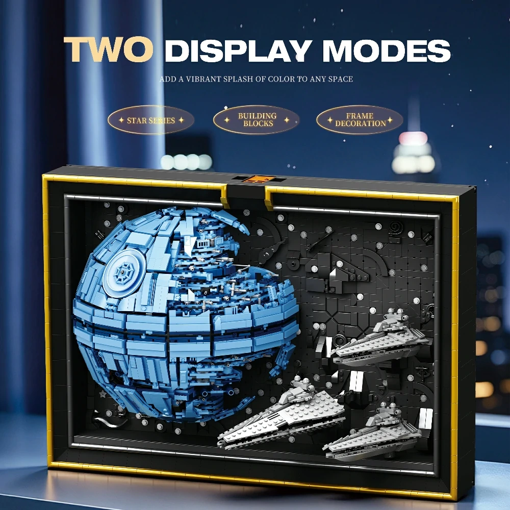 [Pre-Sale] Sci-Fi Space Battle Station Art Display