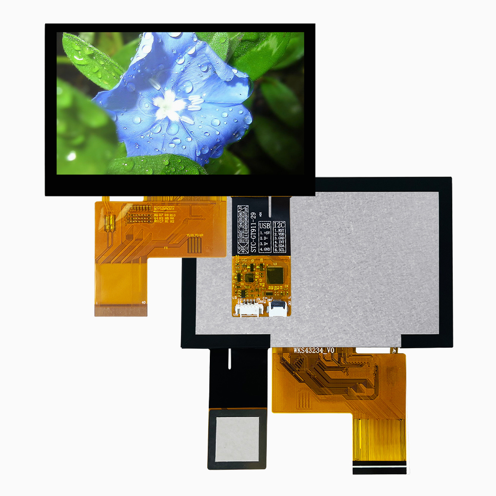 STOUCH 4.3 inch capacitive Touch Panel GOODIX GT911 Industrial LCD screen,STOUCH 4.3 inch capacitive Touch Panel GOODIX Industrial LCD screen