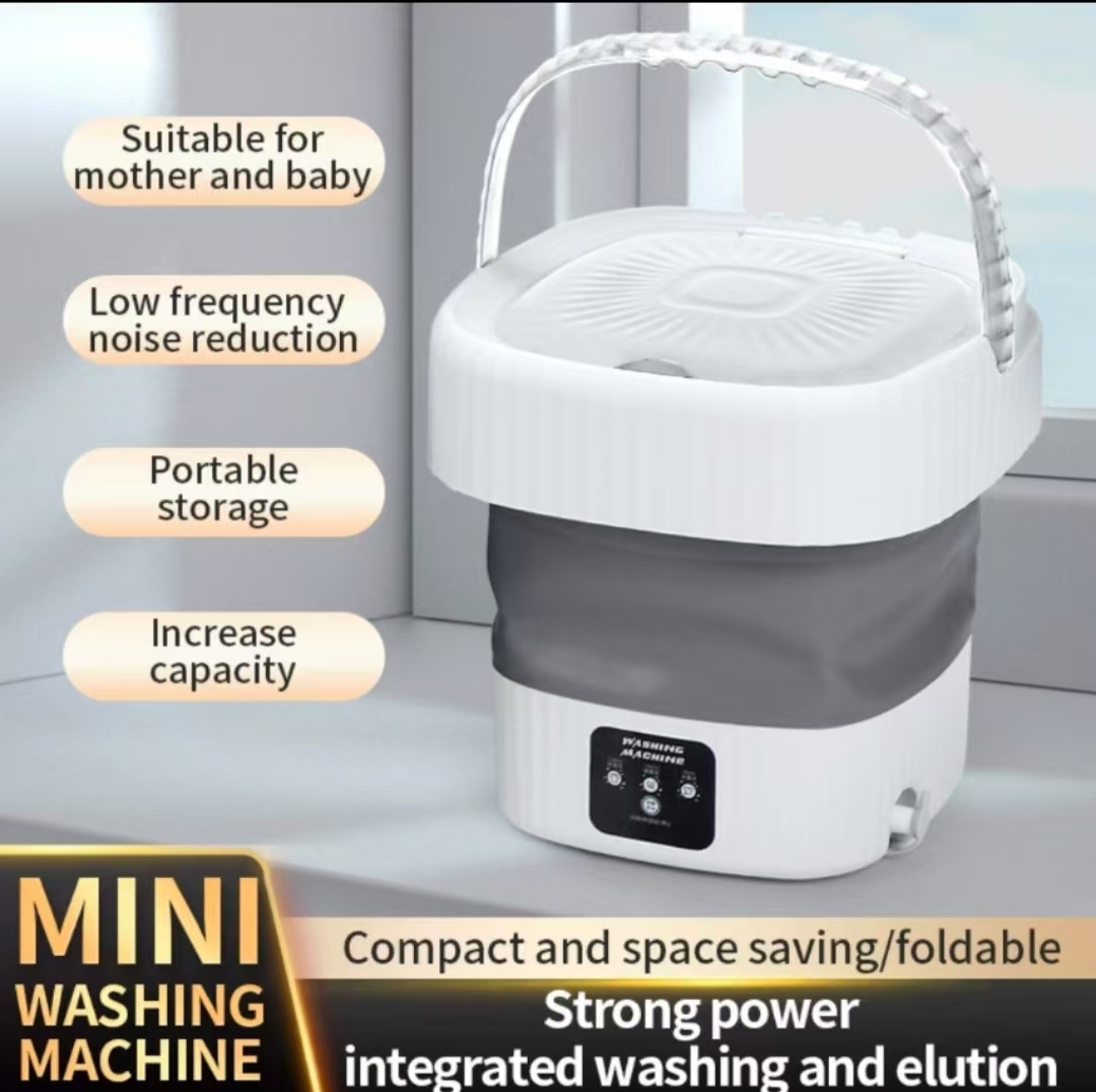 Fully automatic folding mini washing machine for home use