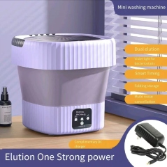 Fully automatic folding mini washing machine for home use