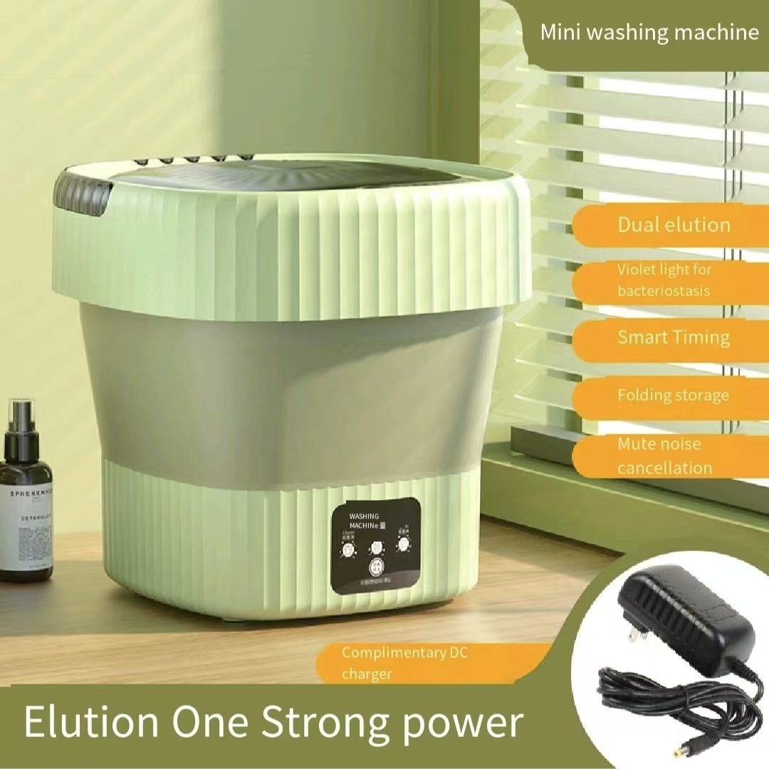 Fully automatic folding mini washing machine for home use