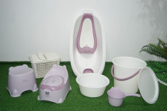 PP material plastic thickened baby bath product set