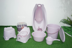 PP material plastic thickened baby bath product set
