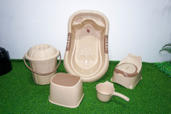 PP material plastic thickened baby bath product set