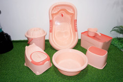 PP material plastic thickened baby bath product set
