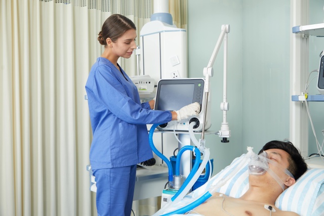 Turbin-driven ICU& Transport ventilator T6