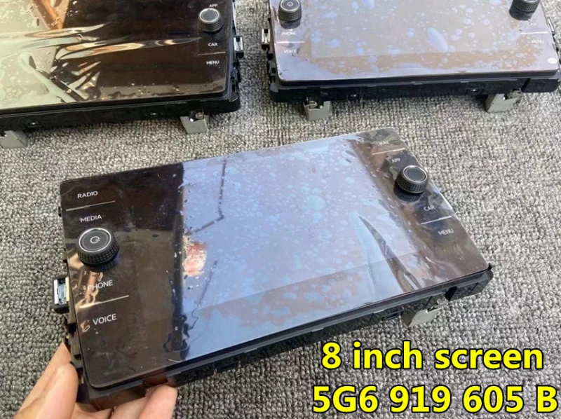 V W original eight-inch touch screen, need to be used with a split host, 8-inch touch screen OE: 5G6 919 605 B 5G6919605B