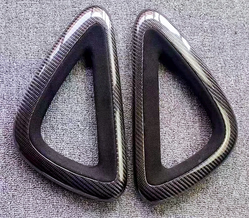 100% Real Carbon Fiber With Alcantara Or Forging 1K8868055A For VW Scirocco MK3 Door Interior Grab Handle Trim