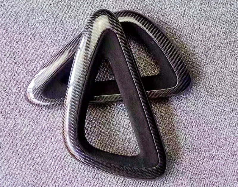 100% Real Carbon Fiber With Alcantara Or Forging 1K8868055A For VW Scirocco MK3 Door Interior Grab Handle Trim