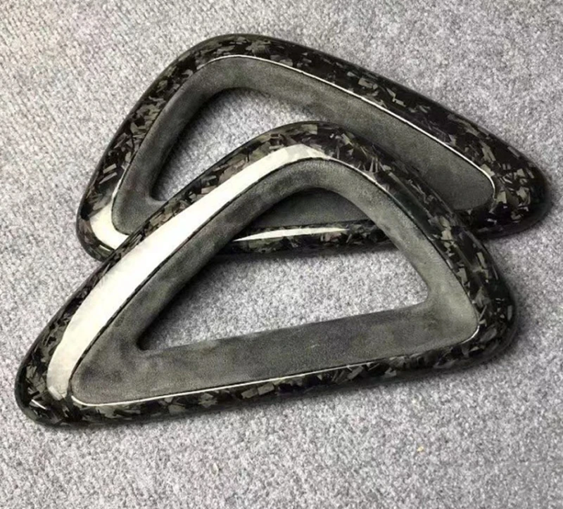 100% Real Carbon Fiber With Alcantara Or Forging 1K8868055A For VW Scirocco MK3 Door Interior Grab Handle Trim