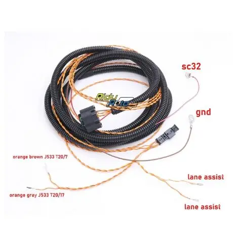 ACC Adaptive Cruise Control system Wire/cable/Harness For AUDI A3 8V A4 A5 Q5 Golf 7 MK7 Passat B8