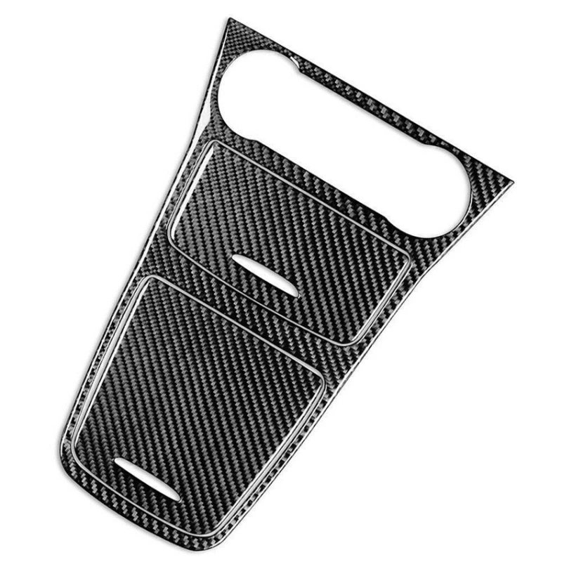 For Mercedes Benz A GLA CLA Class 2013-18 Carbon Fiber Center Console Cover Trim