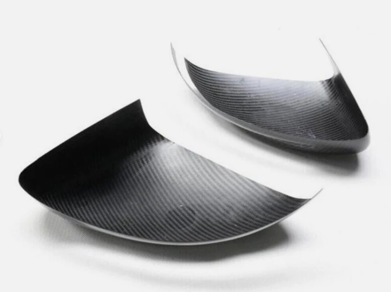 For Mercedes Benz W205 E63 S63 AMG Carbon Fiber Rear Side Mirror Cover Caps