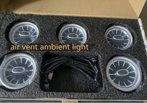 64 colors Air Condition Vent Outlet Replacement For Mercedes Benz W205 C300 C63