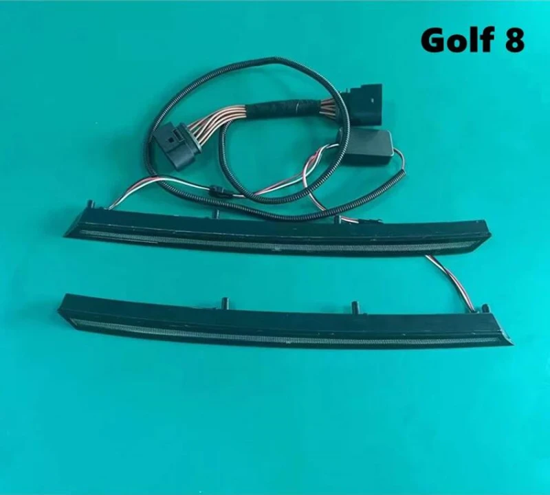 For Volkswagen VW Golf 7 MK7 Facelift Golf 8 MK7.5 GTI R Golf 6 MK6 Arteon Front Grille Lamp Bumper Headlight Car Accessories
