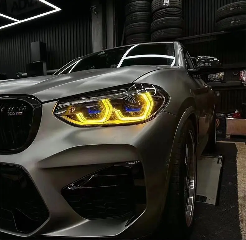 Suitable for BMW 4 series DRL M3 M4 i4 CSL LED board G80 G22 G82 G23 G26 daytime running light lemon yellow
