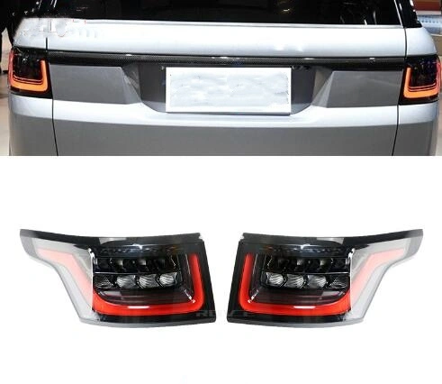 LED Tail light Brake Fog Lamp Yellow Turn Signal Light Rear Tail Light for Land Rover Range Rover Sport 2014-2017