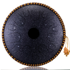 Hluru STEEL TONGUE DRUM tapping drum (14notes 14") , copper steel Tapping Drum (14notes 14") , Copper Steel TA14-14