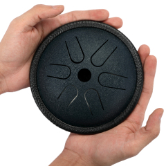 Hluru STEEL TONGUE DRUM pocket drum (6notes 5.5") , copper steel Pocket Drum (6notes 5.5") , Copper Steel TP6-5.5