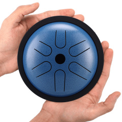 Hluru STEEL TONGUE DRUM pocket drum (6notes 5.5") , copper steel Pocket Drum (6notes 5.5") , Copper Steel TP6-5.5