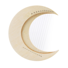 Hluru LYRE Crescent Lyre 11 Strings Natural