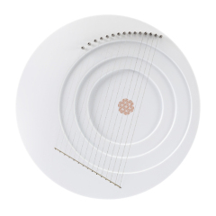 Hluru LYRE Full Moon Lyre 15 Strings White