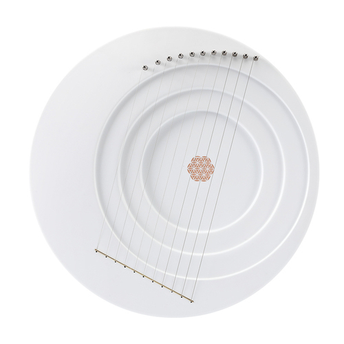 Hluru LYRE Full Moon Lyre 11 Strings White