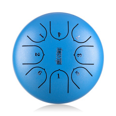 Huashu STEEL TONGUE DRUM Lotus Children Drum (8notes 6") , 304 Stainless Steel lotus Children drum (8notes 6") , 304 stainless steel TC8-6
