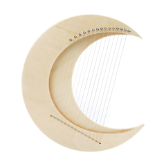 Hluru LYRE Crescent Lyre 15 Strings Natural