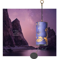 Hluru Wind Chime 9 Notes Blue 9-3