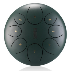 Huashu STEEL TONGUE DRUM Round Tongue Drum (8notes 8") , Alloy Carburizing Steel round tongue drum (8notes 8") , alloy carburizing steel TY8-8