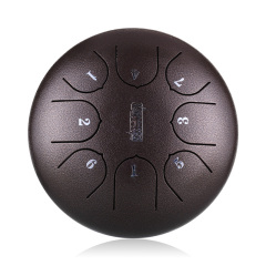 Huashu STEEL TONGUE DRUM Lotus Children Drum (8notes 6") , 304 Stainless Steel lotus Children drum (8notes 6") , 304 stainless steel TC8-6