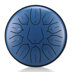 Huashu STEEL TONGUE DRUM Thl Lotus Tongue Drum (11notes 6") , Carbon Steel THL lotus tongue drum (11notes 6") , carbon steel THL11-6