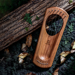 Hluru 7 Strings Lyre Earth-light Beech