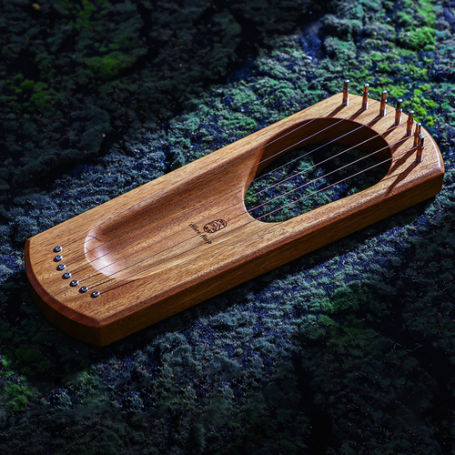 Hluru 7 Strings Lyre Earth-light Beech