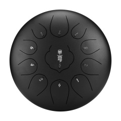 Huashu STEEL TONGUE DRUM Thd Lotus Tongue Drum (11notes 10") , Carbon Steel THD lotus tongue drum (11notes 10") , carbon steel THD11-10
