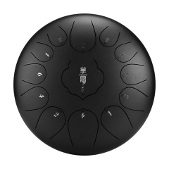 Huashu STEEL TONGUE DRUM Thd Lotus Tongue Drum (13notes 12") , Carbon Steel THD lotus tongue drum (13notes 12") , carbon steel THD13-12