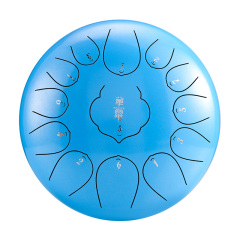 Huashu STEEL TONGUE DRUM Thd Lotus Tongue Drum (13notes 12") , Carbon Steel THD lotus tongue drum (13notes 12") , carbon steel THD13-12