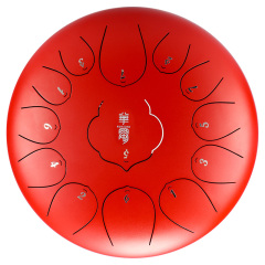 Huashu STEEL TONGUE DRUM Thd Lotus Tongue Drum (13notes 12") , Carbon Steel THD lotus tongue drum (13notes 12") , carbon steel THD13-12