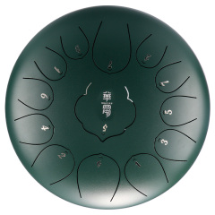 Huashu STEEL TONGUE DRUM Thd Lotus Tongue Drum (13notes 12") , Carbon Steel THD lotus tongue drum (13notes 12") , carbon steel THD13-12