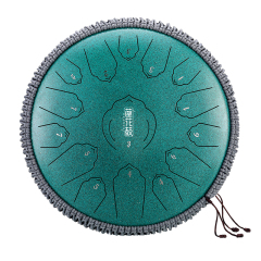 Huashu STEEL TONGUE DRUM Twl Lotus Tongue Drum (15notes 14") , Carbon Steel TWL lotus tongue drum (15notes 14") , carbon stee TWL15-14