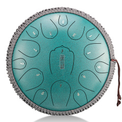 Huashu STEEL TONGUE DRUM Thl Lotus Tongue Drum (15notes 13") , Carbon Steel THL lotus tongue drum (15notes 13") , carbon steel THL15-13