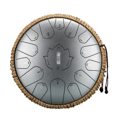 Huashu STEEL TONGUE DRUM Twh Lotus Tongue Drum (15notes 14") , Carbon Steel TWH lotus tongue drum (15notes 14") , carbon steel TWH15-14