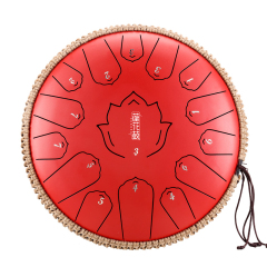 Huashu STEEL TONGUE DRUM Twh Lotus Tongue Drum (15notes 14") , Carbon Steel TWH lotus tongue drum (15notes 14") , carbon steel TWH15-14